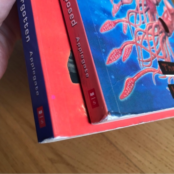 Animorphs books lot 11 The Forgotten 27 The Exposed #11 #27 K.A. Applegate squid - Picture 5 of 13